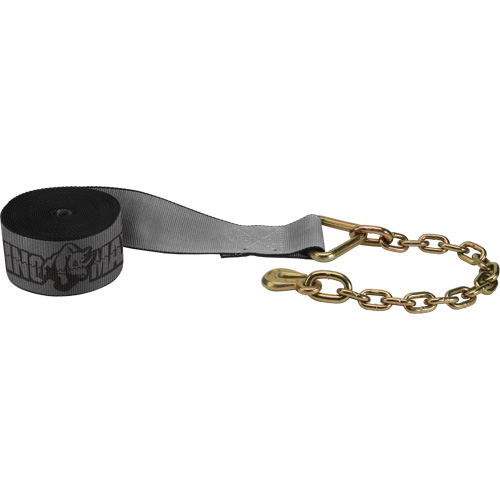Winch Strap with Chain Anchor Seaboard Timber Mart