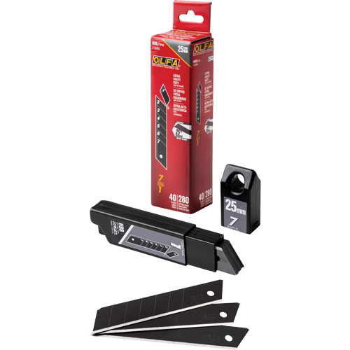 Ultra-Sharp Black Replacement Blades, Snap-Off Style Seaboard Timber Mart
