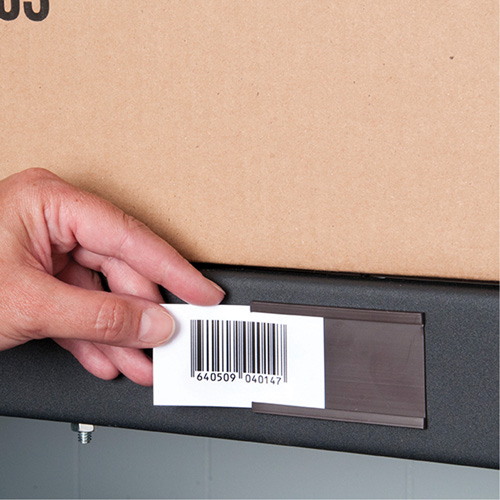 Porte-&eacute;tiquette, Magn&eacute;tique, 600" lo x 2" la Seaboard Timber Mart