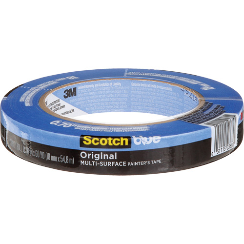 ScotchBlue Original Multi-Surface Painter's Tape 2090, 18 mm (3/4") x 54.8 m (180'), Blue Seaboard Timber Mart