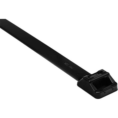 Heavy-Duty Cable Ties, 20" Long, 250 lbs. Tensile Strength, Black Seaboard Timber Mart