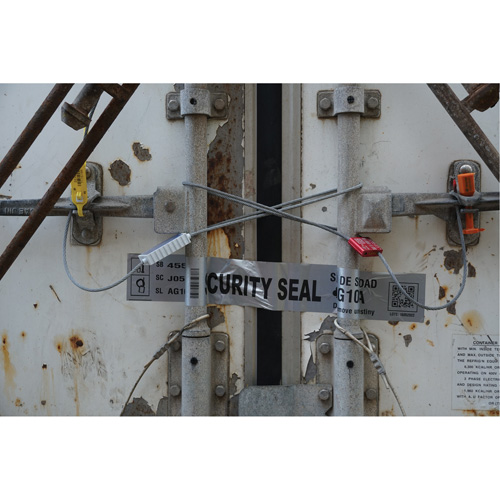 Scell&eacute;s de haute s&eacute;curit&eacute;, 12", M&eacute;tal, Scell&eacute; &agrave; c&acirc;ble Seaboard Timber Mart