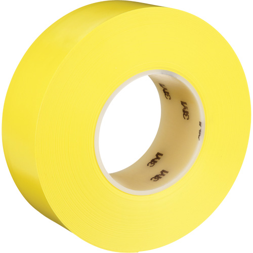 Ruban de marquage de planchers durable 971, 2" x 108', Vinyle, Jaune Seaboard Timber Mart