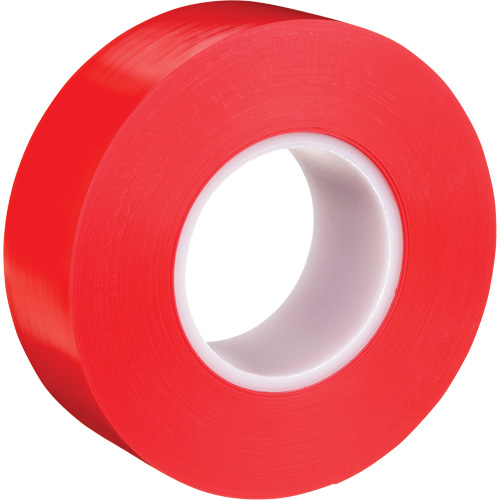 Durable Floor Marking Tape 971, 2" x 108', Vinyl, Red Seaboard Timber Mart
