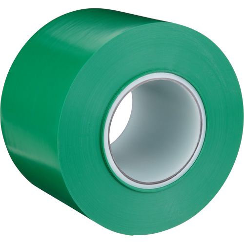 Durable Floor Marking Tape 971, 4" x 108', Vinyl, Green Seaboard Timber Mart
