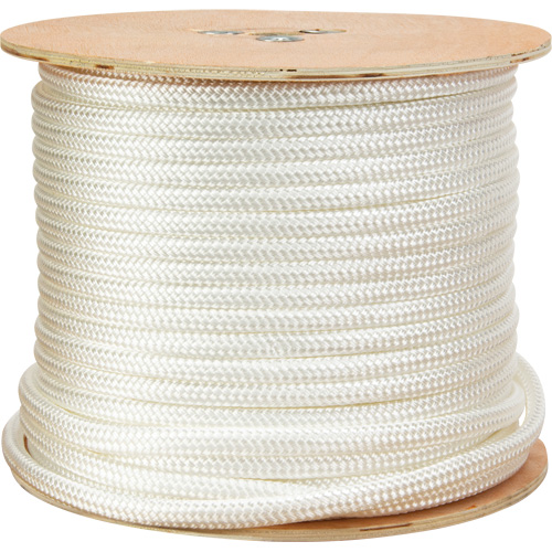 Corde blanche tress&eacute;e, Nylon, 250' Seaboard Timber Mart
