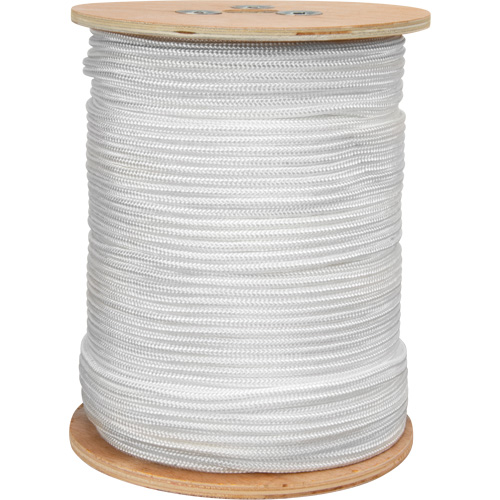 Braided White Rope, Nylon, 250' Seaboard Timber Mart