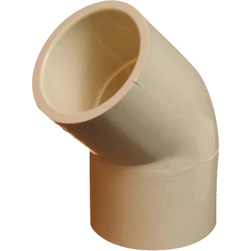 Flowguard Gold&reg; 45° Elbow Fitting, Standard, CPVC, 1/2" Seaboard Timber Mart