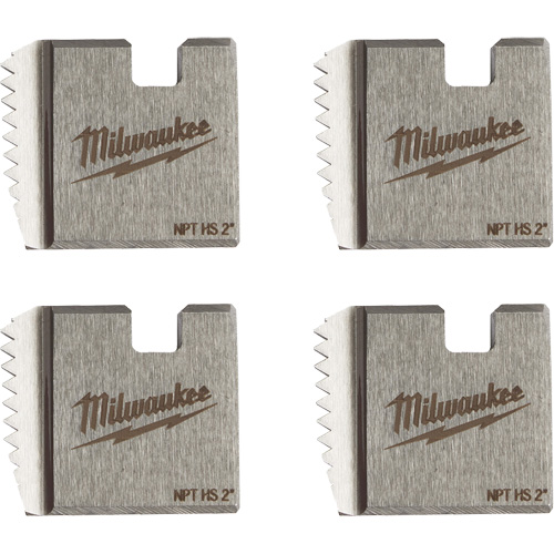 Matrices de tuyauterie portables NPT, Pour tuyau de 2", Acier rapide Seaboard Timber Mart