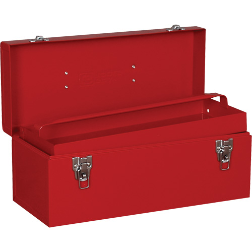 Coffre &agrave; outils &agrave; usages multiples, 7" P x 16" la x 7-1/2" h, Rouge Seaboard Timber Mart