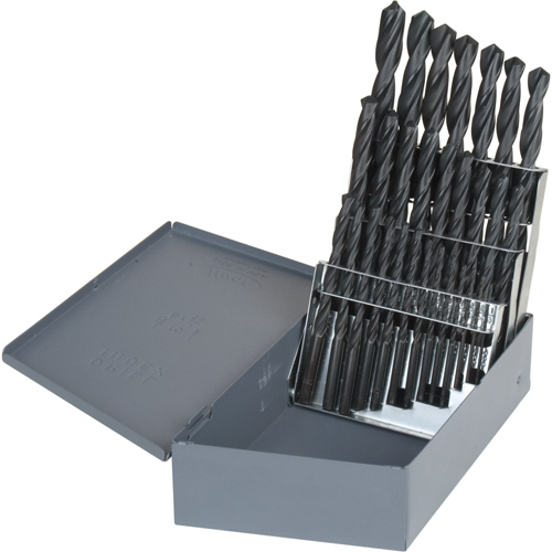 Hyper Jobber Length Drill Bit Set, 15 Pieces, High Speed Steel Seaboard Timber Mart