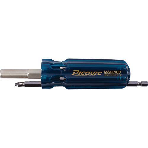 The Mariner Multibit Screwdriver, 6" L, Plastic Handle Seaboard Timber Mart
