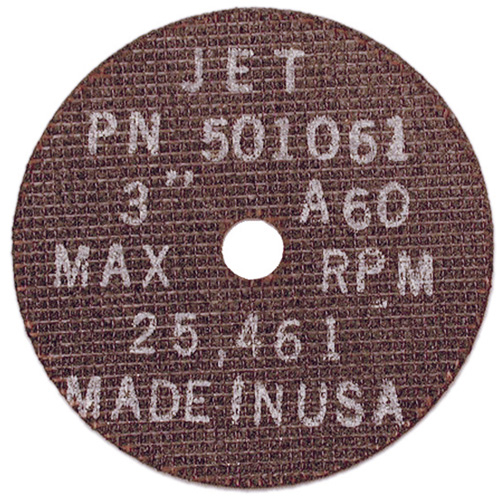 Meule &agrave; tronçonner POWERPLUS, 3" x 1/32", Arbre de 3/8", Type 1, 25 100 Tr/min Seaboard Timber Mart