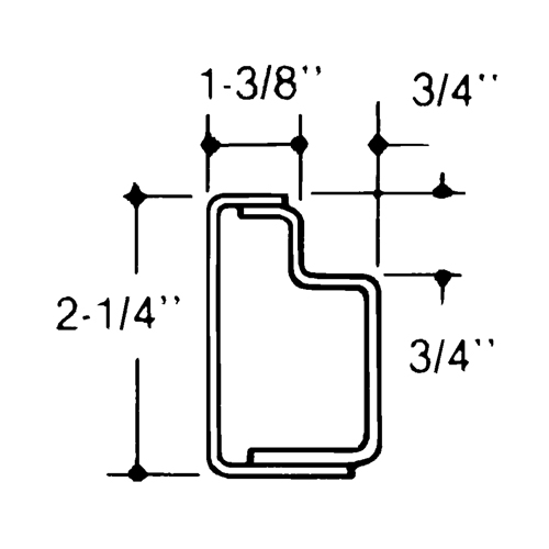 Pronto Shelving Beam, 72" L x 72" H, 1860 lbs. Capacity Seaboard Timber Mart