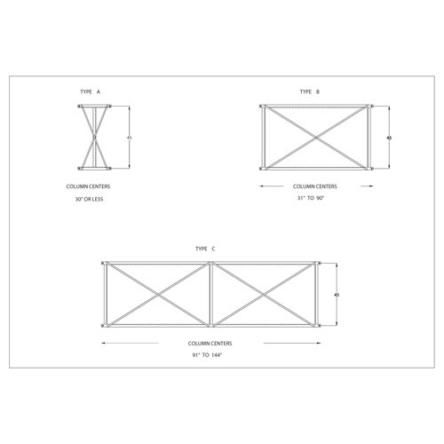Vertical Brace Panels Seaboard Timber Mart