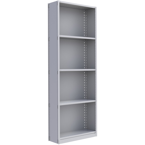 Interlok Shelving Unit, Steel, Boltless, 800 lbs. Capacity, 36" W x 100" H x 24" D Seaboard Timber Mart