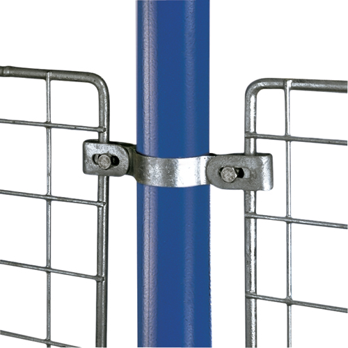 Double Sided Mesh Clip Tube Clamp, 1.66" Seaboard Timber Mart