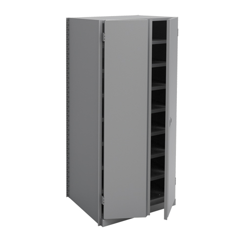 Interlok Shelving Unit, Steel, Boltless, 800 lbs. Capacity, 36" W x 76" H x 24" D Seaboard Timber Mart