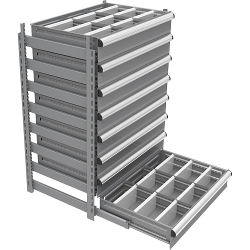 Cabinet d'entreposage &agrave; tiroirs int&eacute;gr&eacute; Interlok Seaboard Timber Mart