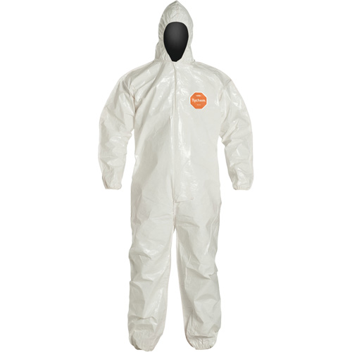 Tychem&reg; 4000 Coverall, 2X-Large, White Seaboard Timber Mart