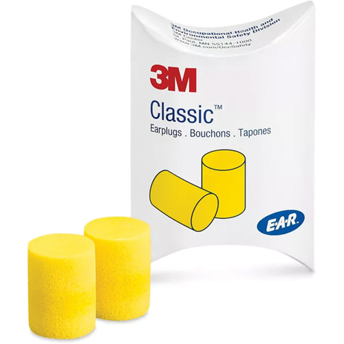 Bouchons d'oreilles E-A-R Classic, Paire - ensemble coussins Seaboard Timber Mart