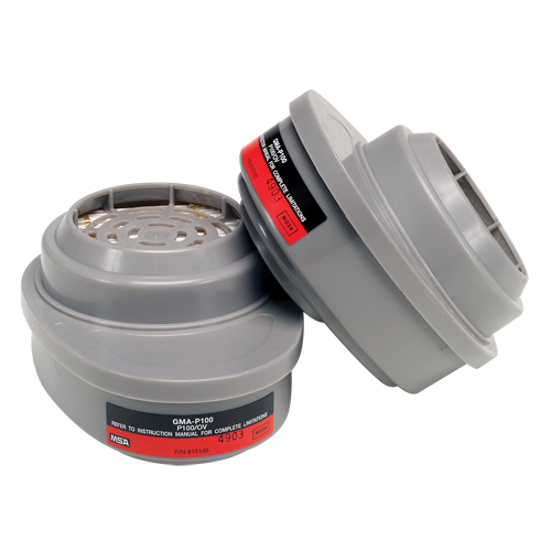 Advantage&reg; Respirator Cartridges, Gas/Vapour Cartridge, Organic Vapour/P100 Seaboard Timber Mart