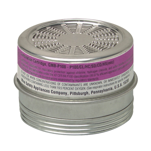 Comfo&reg; Respirator Cartridges, Gas/Vapour Cartridge, Acid Gas/P100 Seaboard Timber Mart