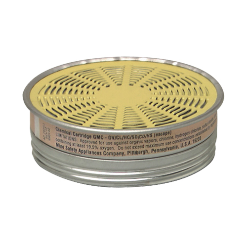 Cartouches pour respirateurs Comfo, Cartouche gaz/vapeur, Vapeurs organiques/Gaz acides Seaboard Timber Mart