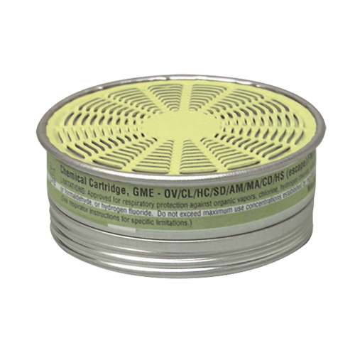 Cartouches pour respirateurs Comfo, Cartouche gaz/vapeur, Gaz multiples/Vapeur organique Seaboard Timber Mart