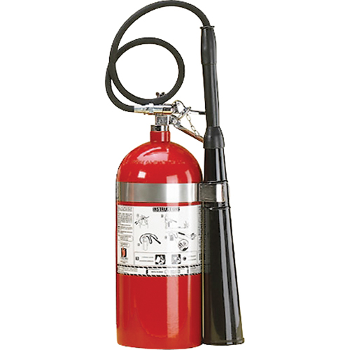 Aluminum Cylinder Carbon Dioxide (CO2) Fire Extinguishers, BC, 10 lbs. Capacity Seaboard Timber Mart