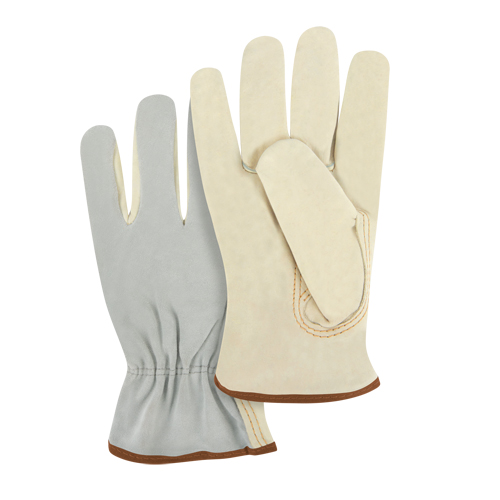 Split Back Driver's Gloves, Large, Grain Cowhide Palm Seaboard Timber Mart