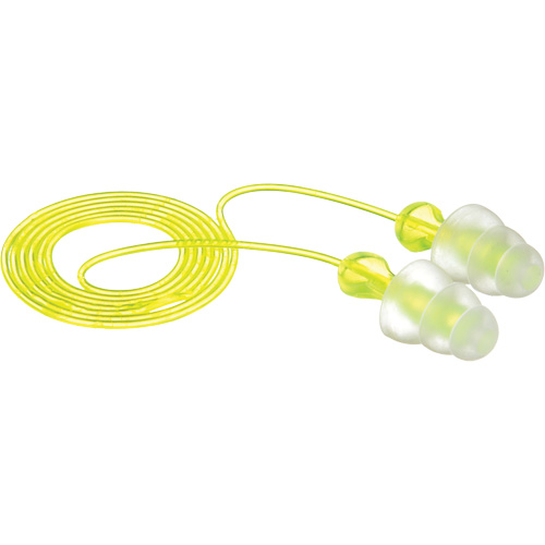 Bouchons d'oreilles r&eacute;utilisables &agrave; trois brides E-A-R, Avec cordon, Vrac - Sac en poly, 26 dB NRR, Taille unique Seaboard Timber Mart