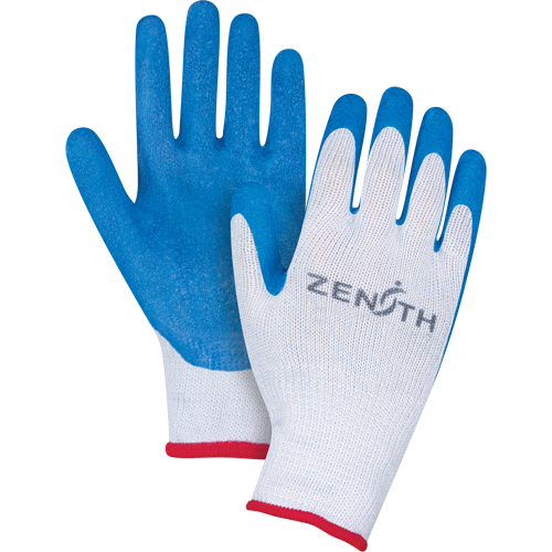 Gants enduits tricot&eacute; sans couture en caoutchouc naturel, 9/Grand, R&ecirc;vetement Latex de caoutchouc, Calibre 10, Enveloppe en Polyester/Coton Seaboard Timber Mart