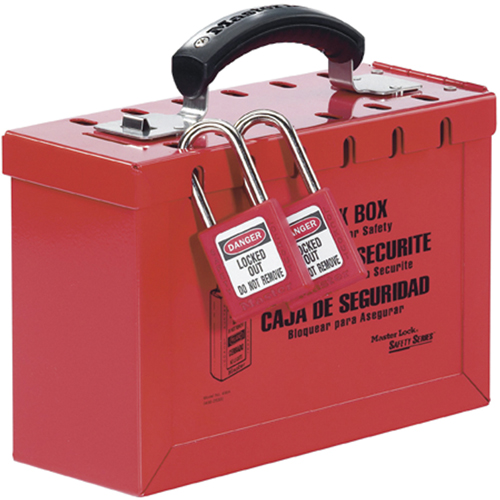 Boîtier de verrouillage portatif pour groupe Latch Tight, Rouge Seaboard Timber Mart