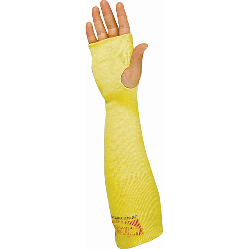 Sleeves, Kevlar&reg;, 18", ANSI/ISEA 105 Level 3, Yellow Seaboard Timber Mart