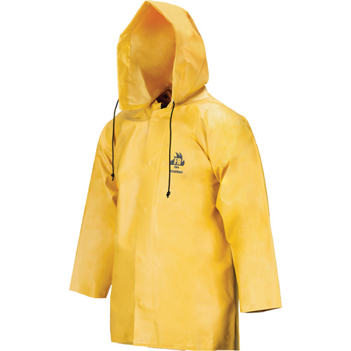Manteau imperm&eacute;able Neo-slick r&eacute;sistant aux produits chimiques & &agrave; l'acide, 4T-Grand, Jaune, N&eacute;opr&egrave;ne Seaboard Timber Mart