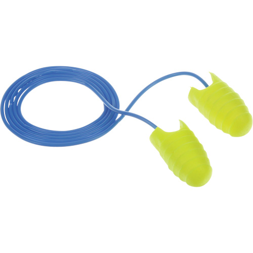 Bouchons d'oreilles avec anneaux de retenue E-A-Rsoft, Vrac - Sac en poly, Grand, Avec cordon Seaboard Timber Mart