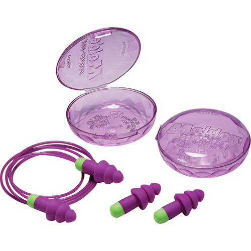 Bouchons d'oreilles r&eacute;utilisables Rockets, Avec cordon, Vrac - &eacute;tui en plastique, 27 dB NRR, Taille unique Seaboard Timber Mart