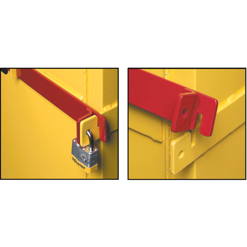 Sure-Grip&reg; Ex High Security Flammable Safety Cabinets, 45 gal., 2 Door, 43" W x 65" H x 18" D Seaboard Timber Mart