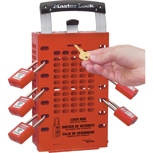 Boîtes de verrouillage Latch Tight, Rouge Seaboard Timber Mart
