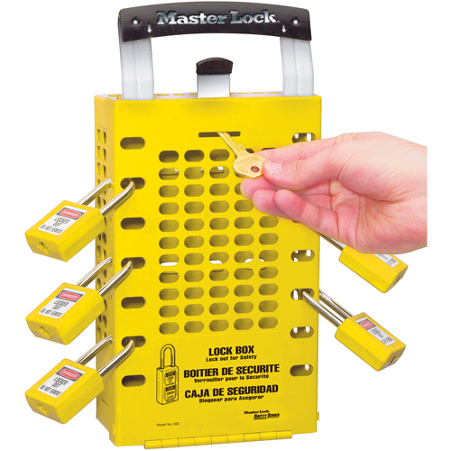 Bo&agrave;tes de verrouillage Latch Tight, Jaune Seaboard Timber Mart