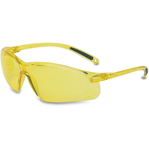 Lunettes de s&eacute;curit&eacute; Uvex s&eacute;rie A700, Lentille Ambr&eacute;e, Anti-&eacute;gratignures, R&eacute;pond ou surpasse la norme CSA Z94.3 Seaboard Timber Mart