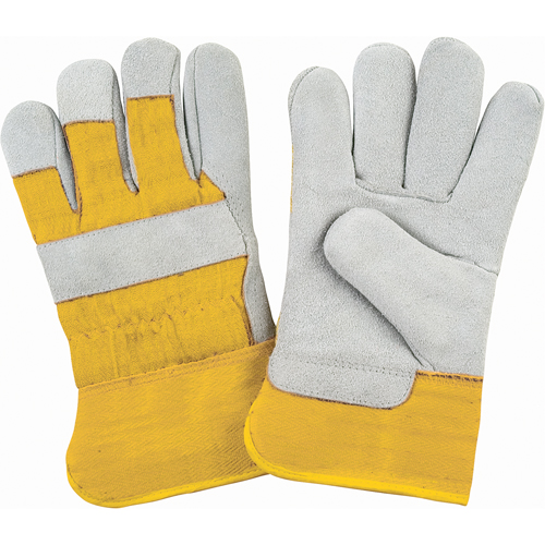 Premium Winter-Lined Fitters Gloves, X-Large, Split Cowhide Palm, Foam Fleece Inner Lining Seaboard Timber Mart