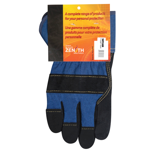 Superior Warmth Winter-Lined Fitters Gloves, X-Large, Split Cowhide Palm, Thinsulate Inner Lining Seaboard Timber Mart