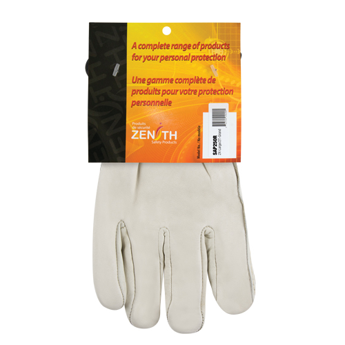 Gants de conducteur doubl&eacute;s pour l'hiver d'usage standard, 2T-Grand, Paume en Cuir fleur de vache, Molleton Seaboard Timber Mart