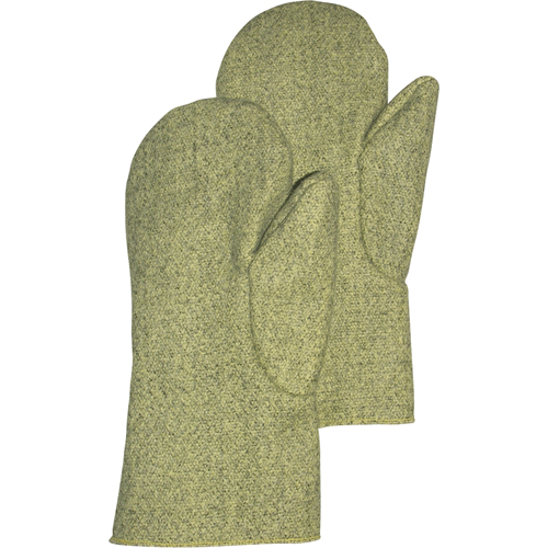 Carbo-King Heat Protective Mitts, Aramid, Large, Protects Up To 2100° F (1149° C) Seaboard Timber Mart