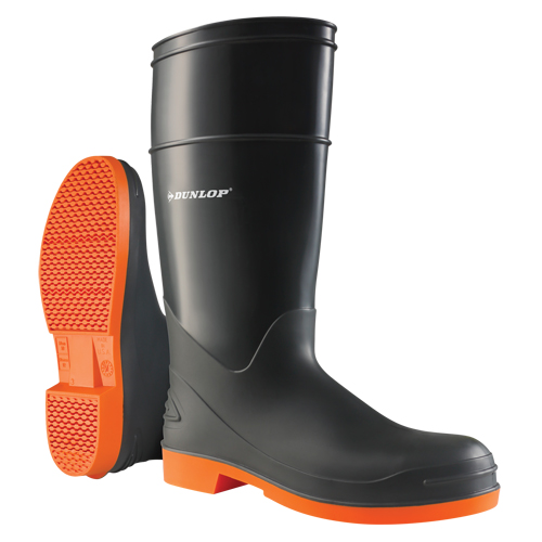 Bottes 16" SureFlex, PVC nitrile, Embout Acier, Pointure 6, Semelle R&eacute;sistant aux perforations Seaboard Timber Mart