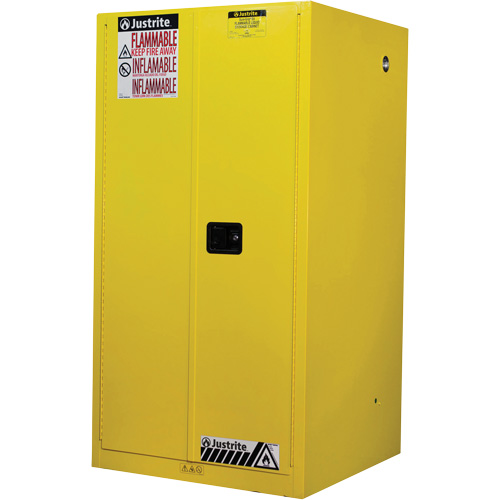 Armoires Sure-Grip EX pour produits inflammables, 60 gal., 2 Porte(s), 34" La x 65" h x 34" p Seaboard Timber Mart
