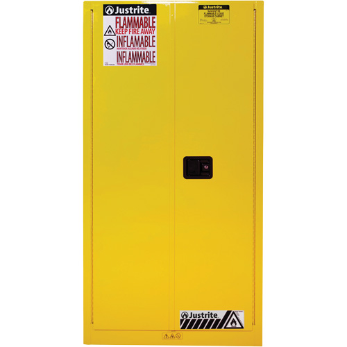 Armoires Sure-Grip EX pour produits inflammables, 60 gal., 2 Porte(s), 34" La x 65" h x 34" p Seaboard Timber Mart