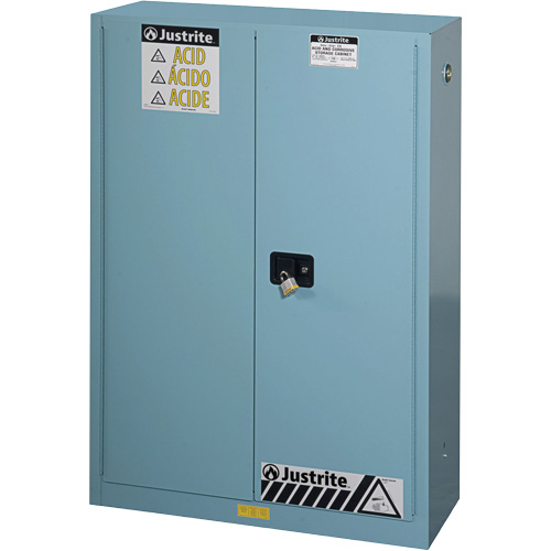 Sure-Grip&reg; Ex Acid/Corrosive Storage Cabinets, 45 gal., 43" x 65" x 18" Seaboard Timber Mart